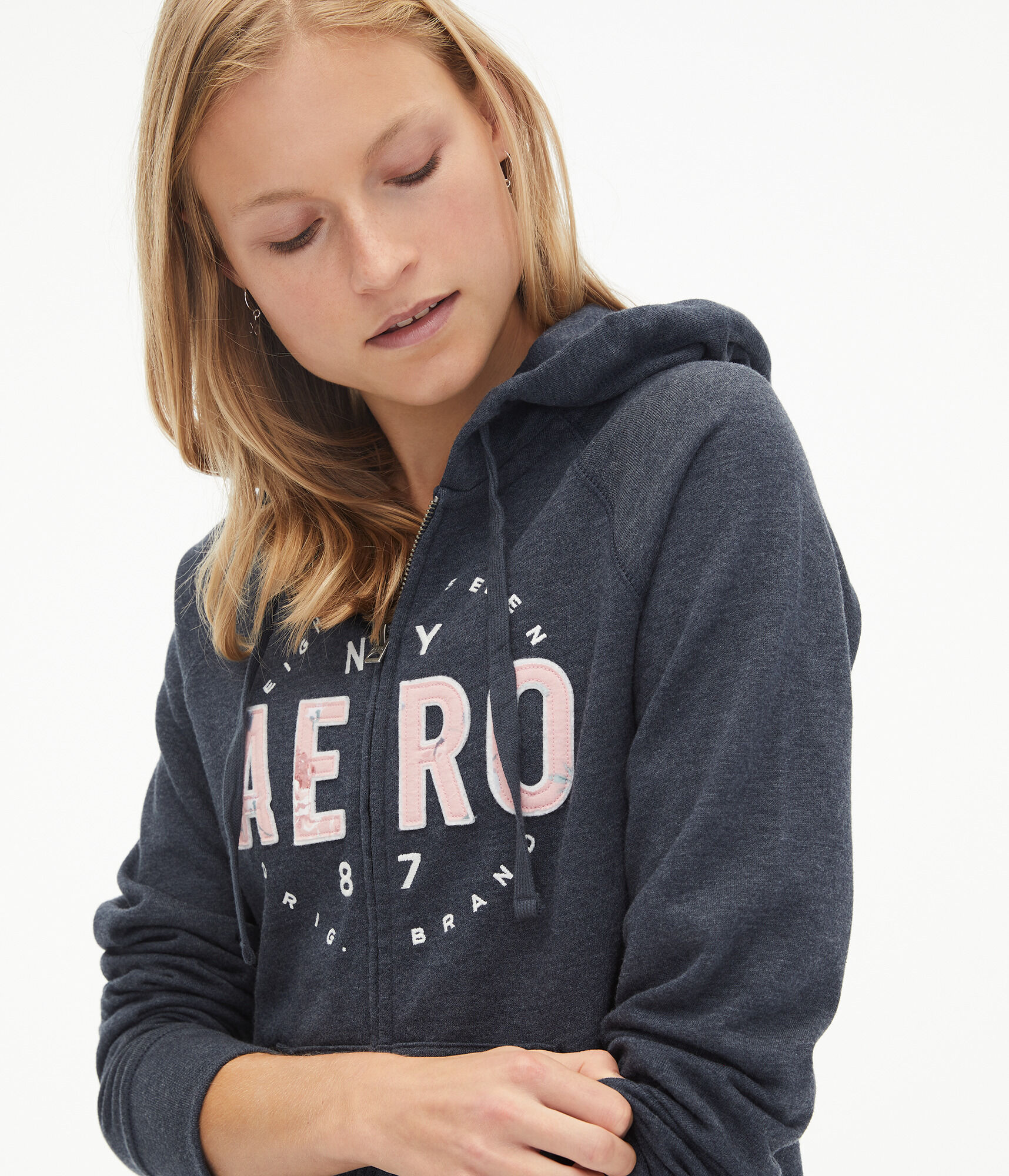 Floral Aero NY 87 Full-Zip Hoodie