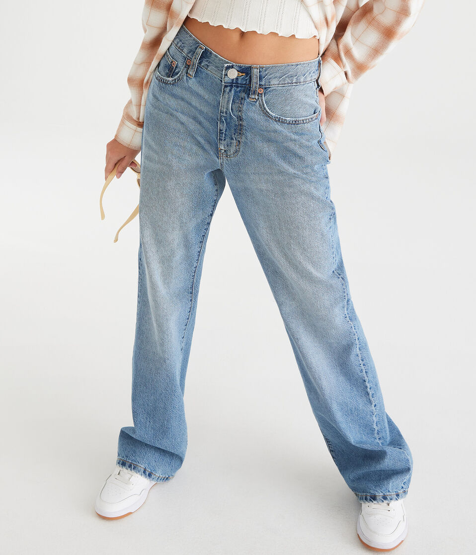 KND Boyfriend Flare Low-Rise Jean