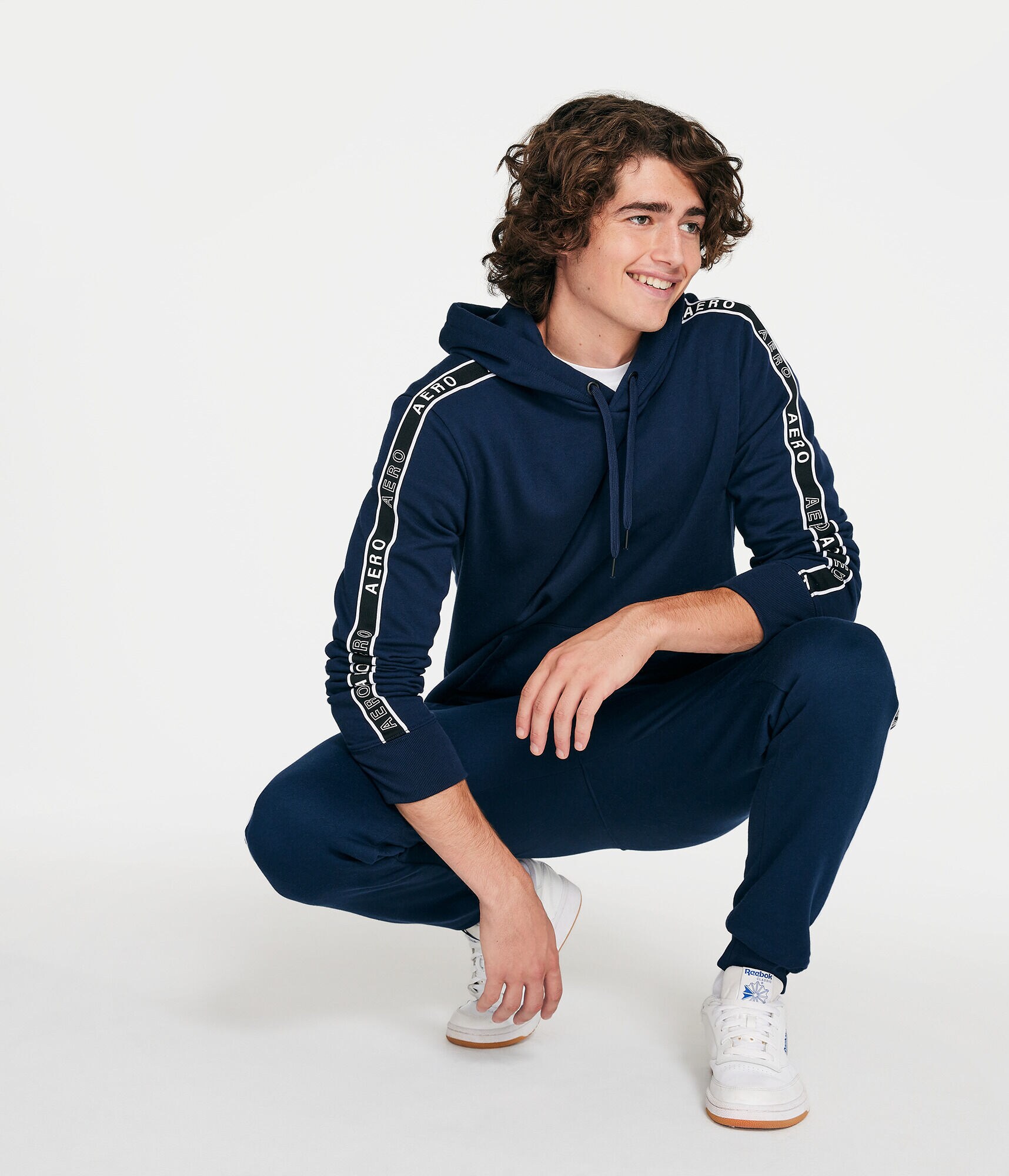 Heritage Logo Tape Pullover Hoodie