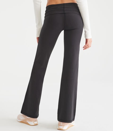 Flare High-Rise Fold-Over Pants Flare High-Rise Fold-Over Pants