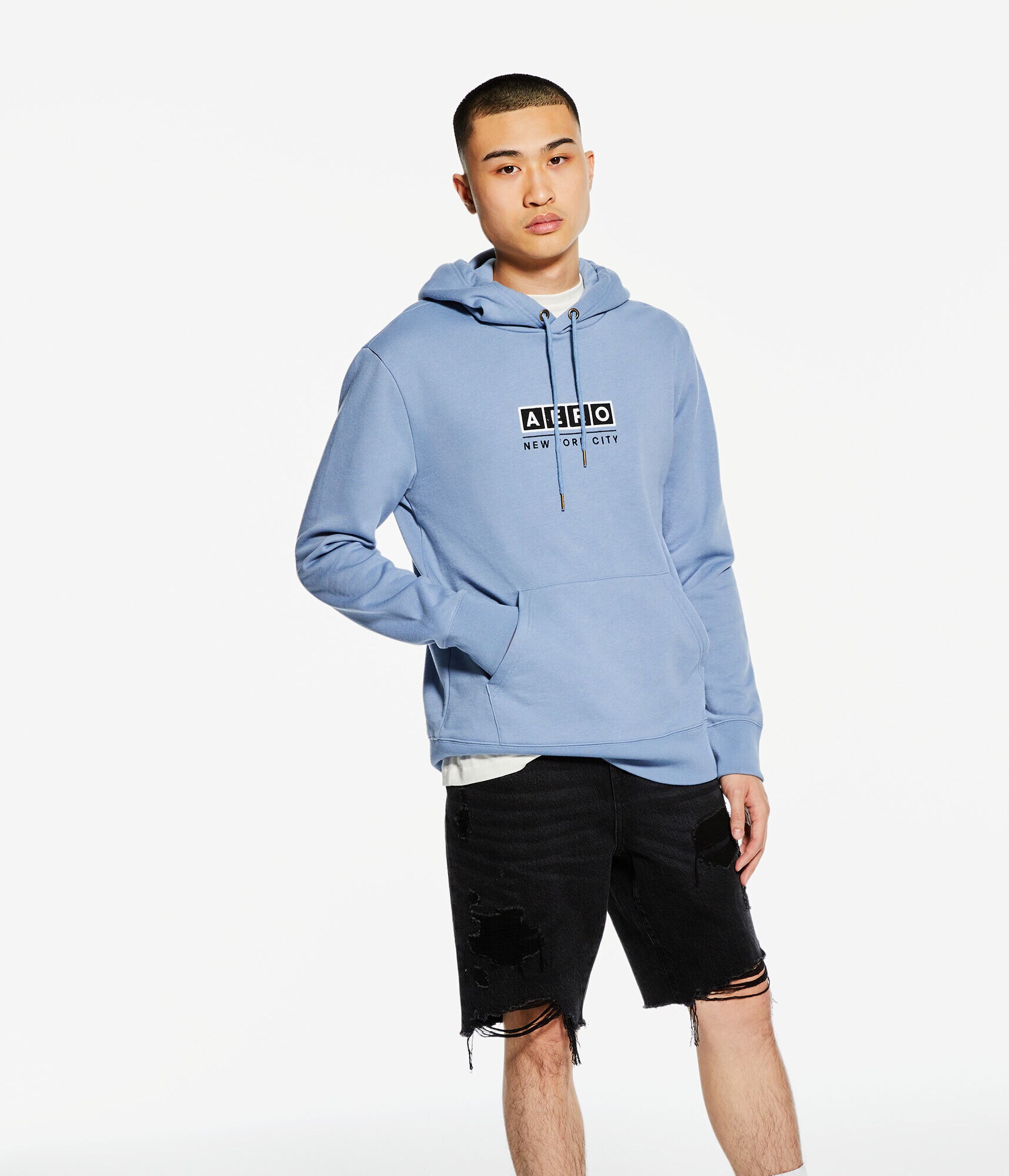 Aero Block Logo Heritage Pullover Hoodie