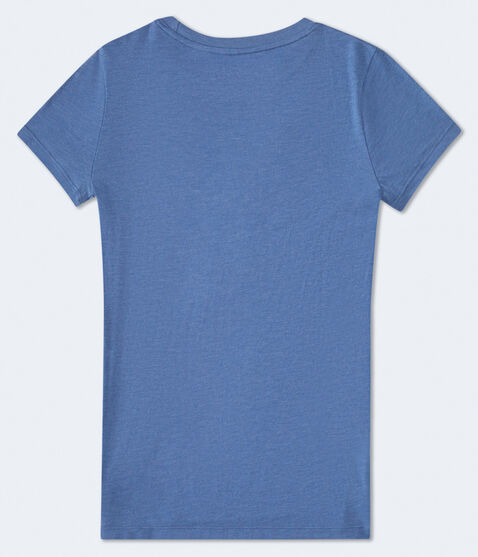 Aero Flower Row Appliqué Graphic Tee