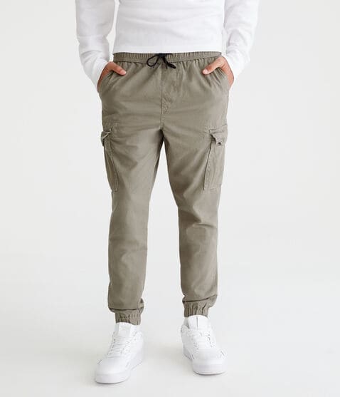 Twill Cargo Joggers Twill Cargo Joggers