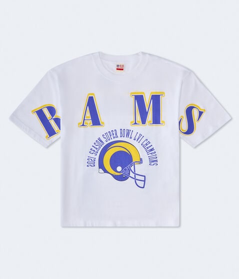 Los Angeles Rams Super Bowl Boxy Graphic Tee Los Angeles Rams Super Bowl Boxy Graphic Tee