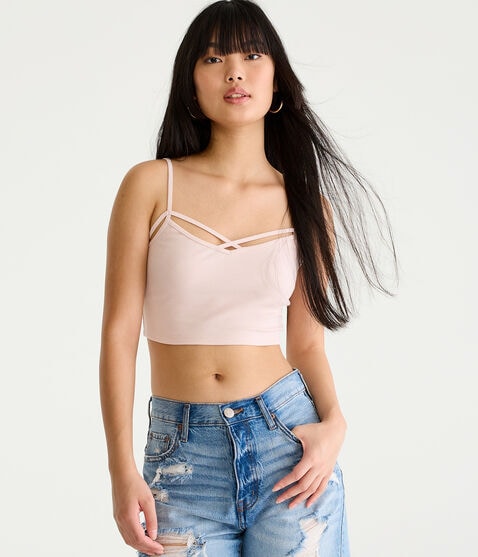 Strappy Cropped Cami