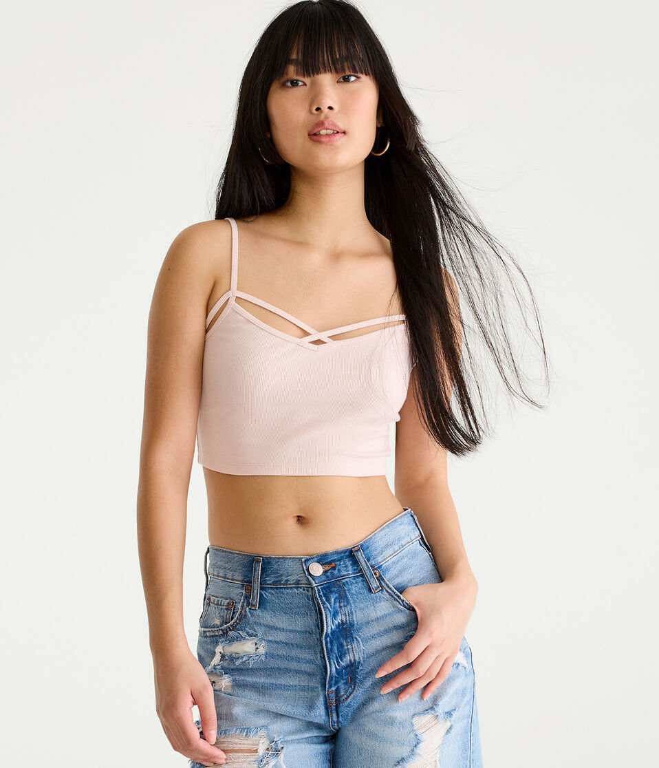 Strappy Cropped Cami