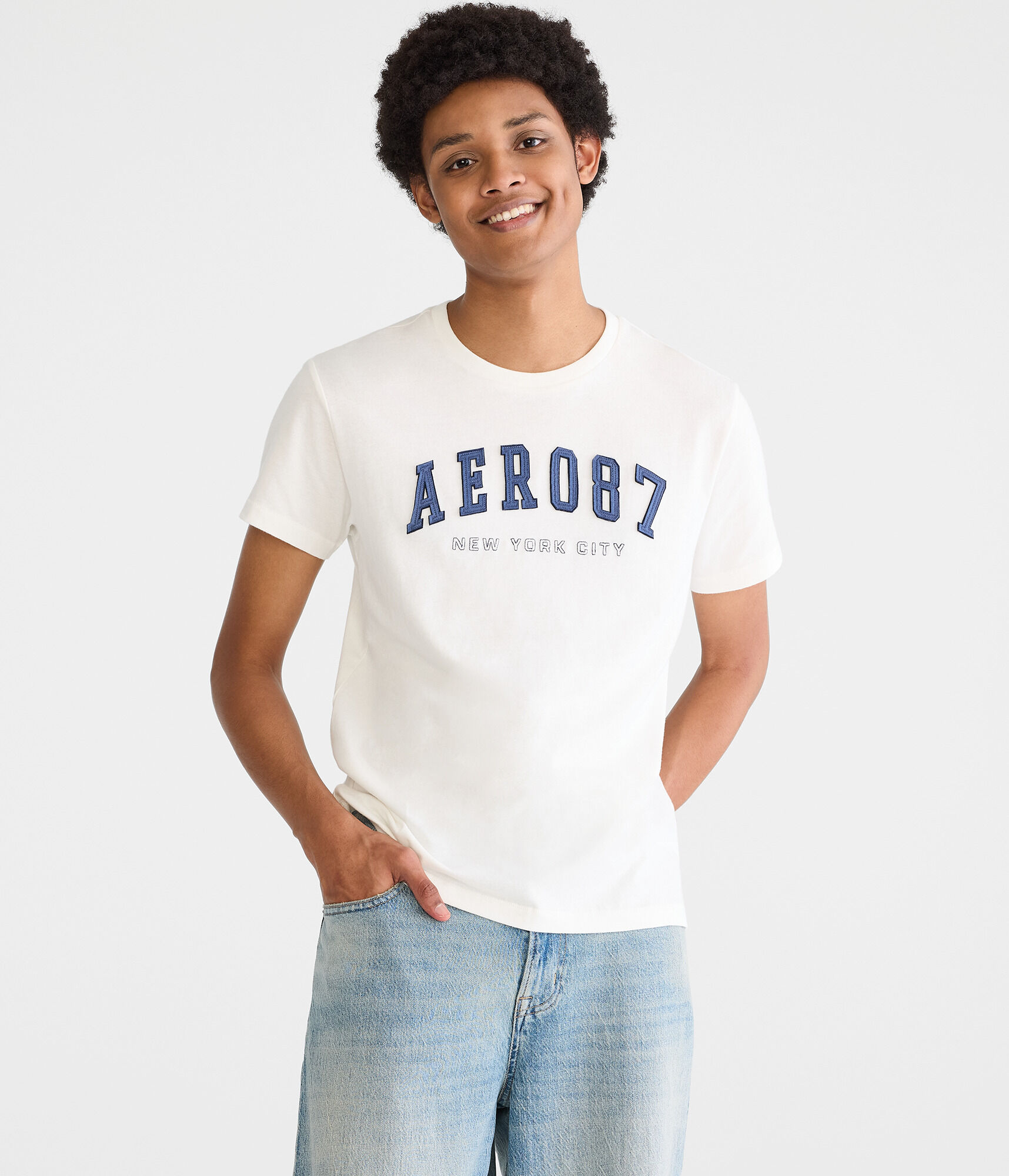 Aero 87 Appliqué Graphic Tee