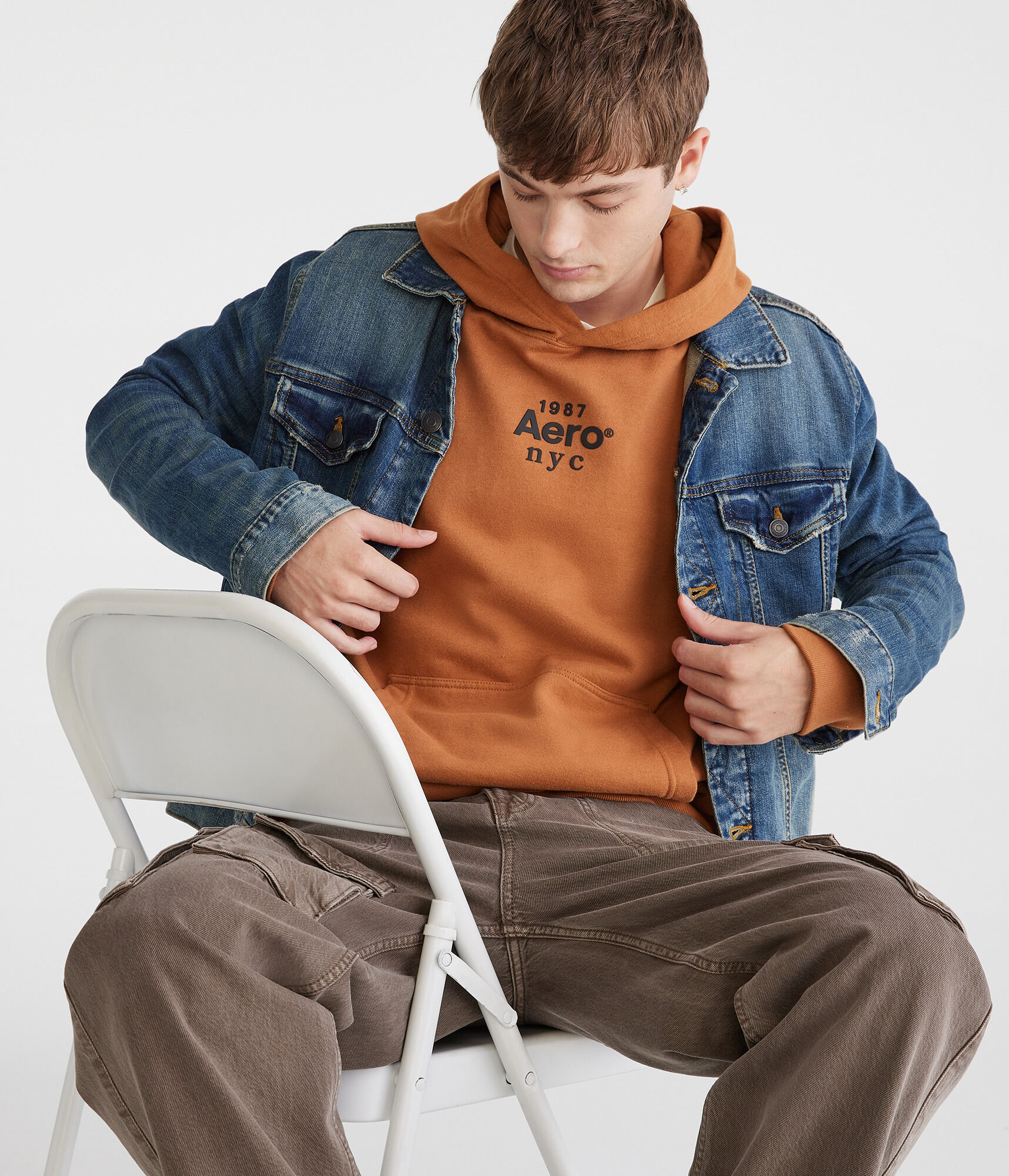 Aero 1987 NYC Heritage Pullover Hoodie