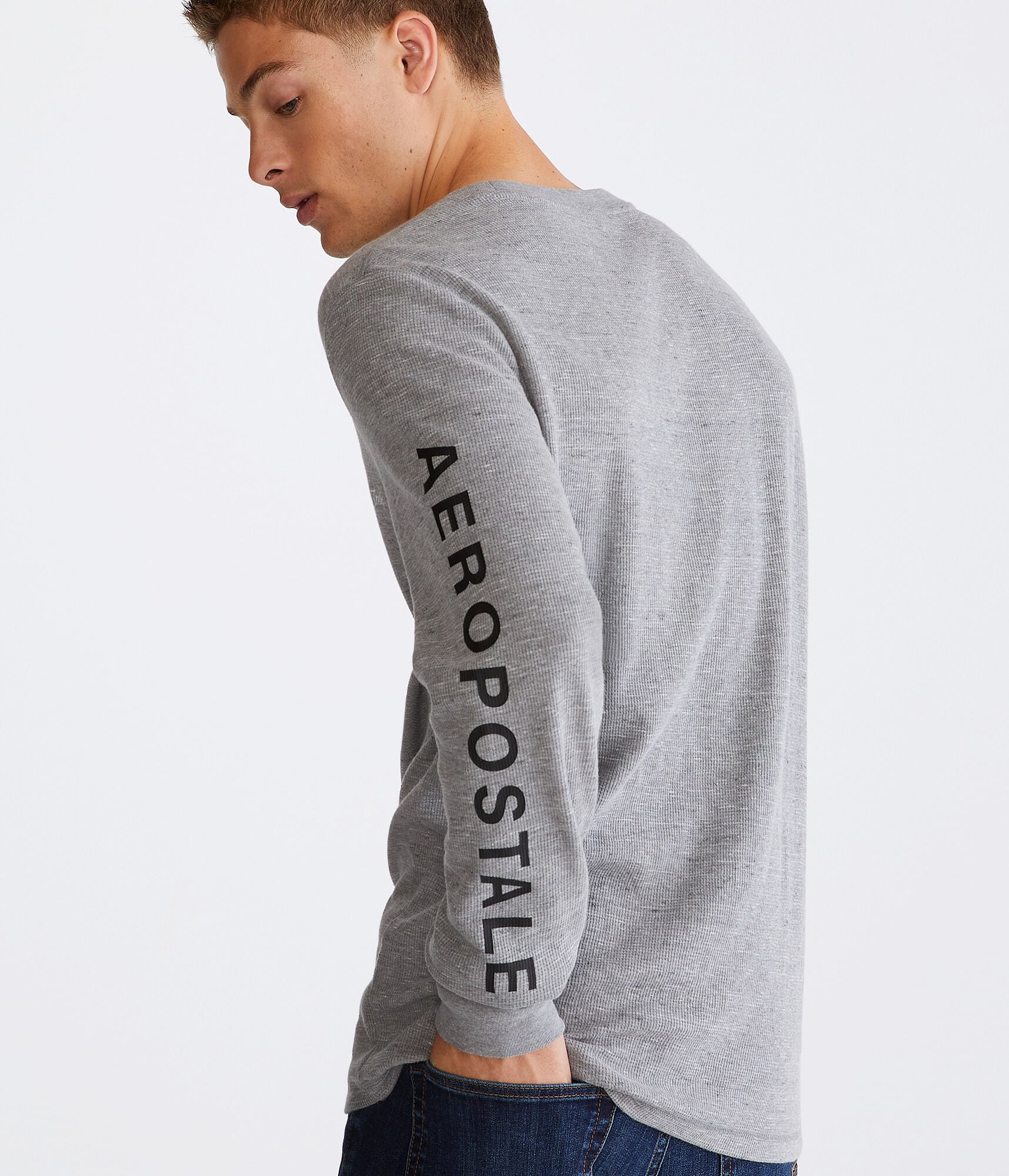 Long Sleeve Aero 87 Graphic Thermal Tee