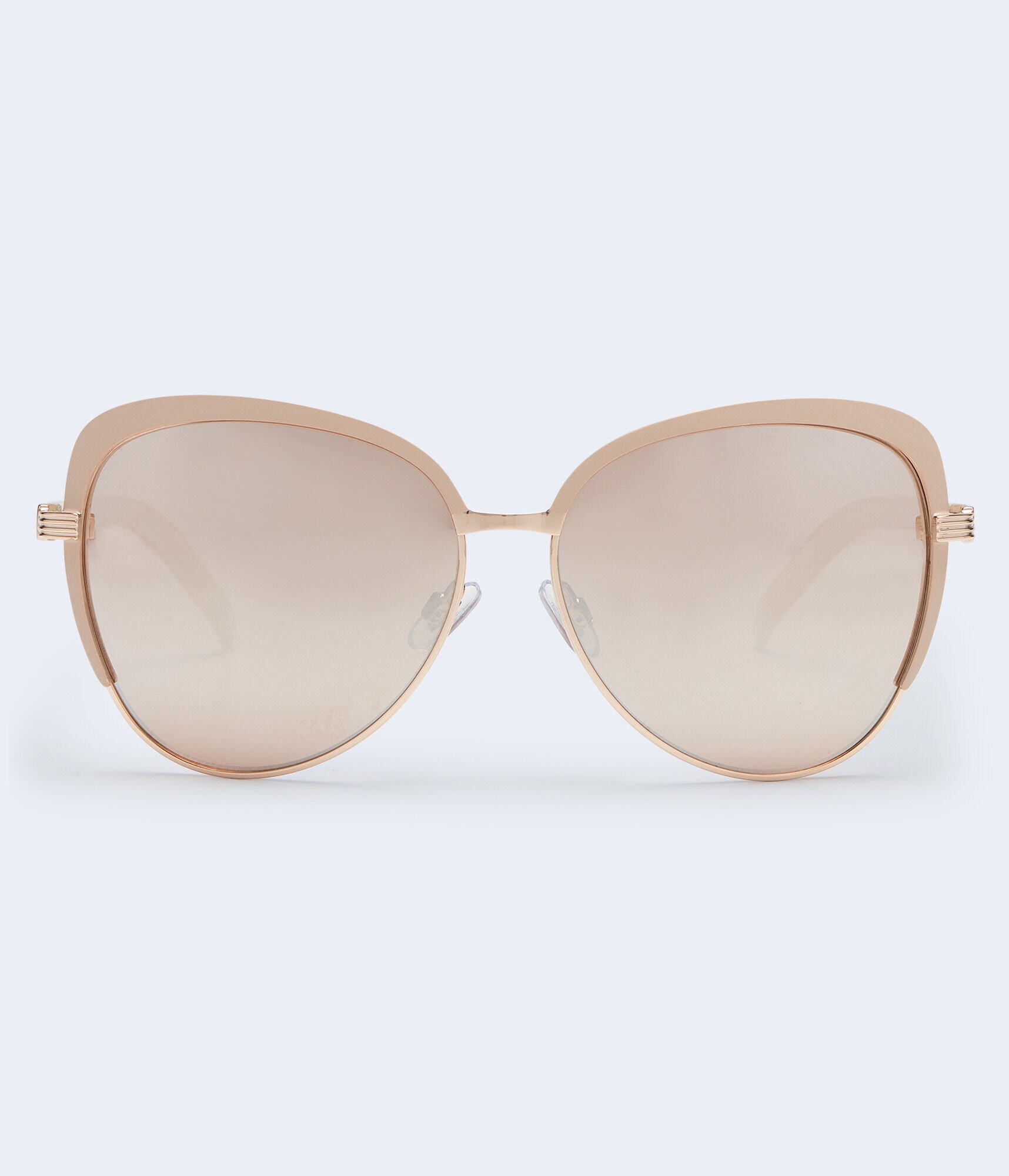 Butterfly Color-Tip Sunglasses