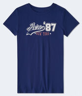 Aero 87 New York Appliqué Graphic Tee