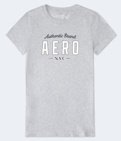Aero Authentic Brand Foil Graphic Tee Aero Authentic Brand Foil Graphic Tee