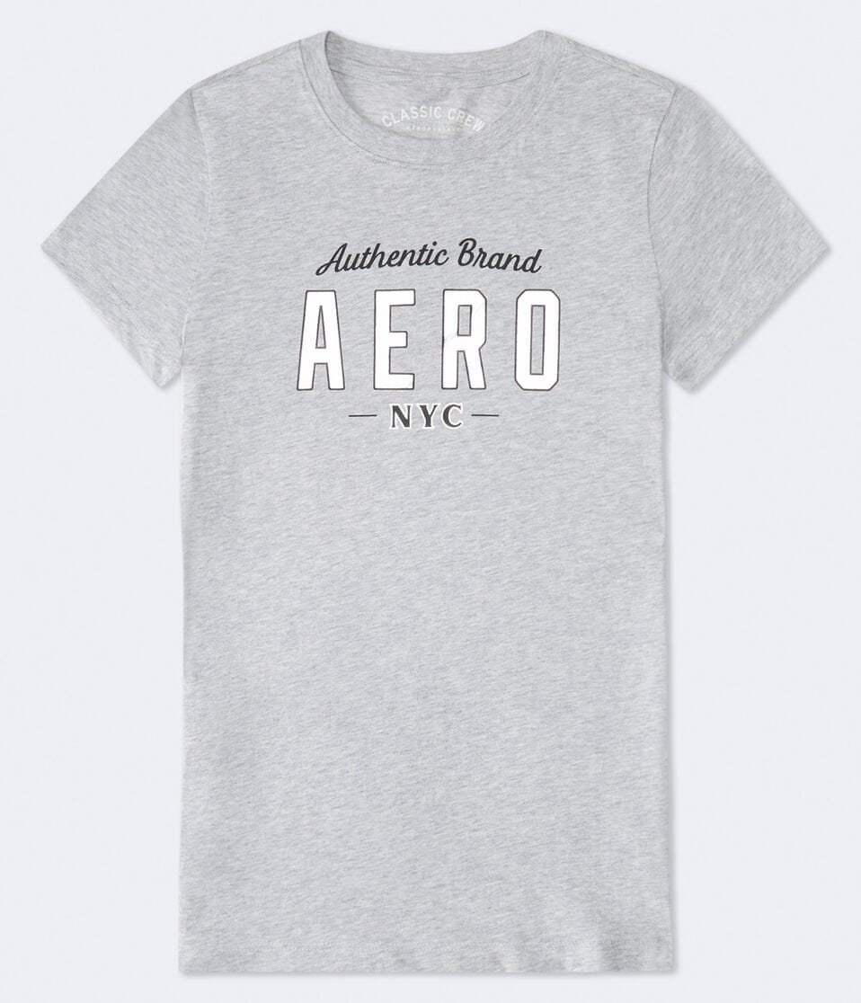 Aero Authentic Brand Foil Graphic Tee