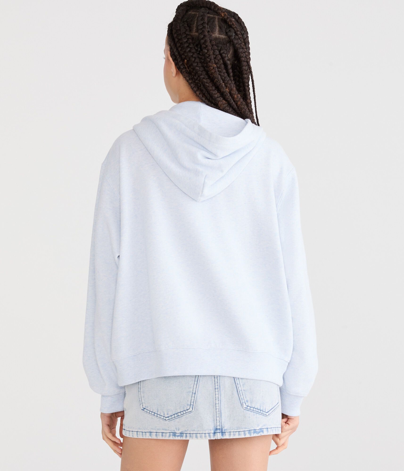 Cloud Soft Oversized Full-Zip Hoodie