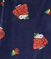 Snoopy Puffer Coat Polyfleece Sleep Pants