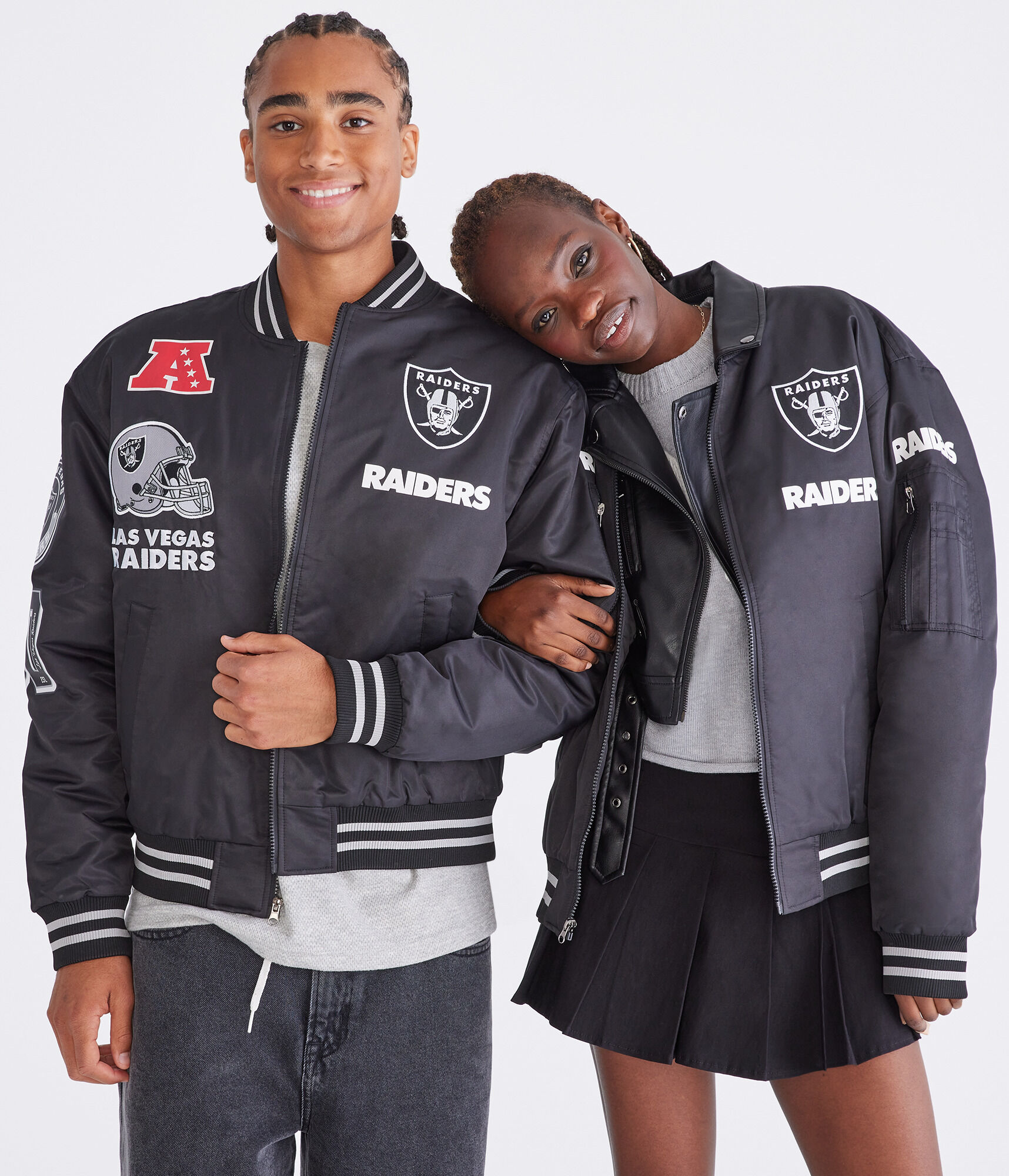 Las Vegas Raiders Helmet Bomber Jacket