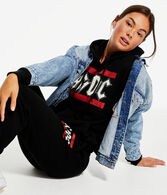 AC/DC Oversized Pullover Hoodie