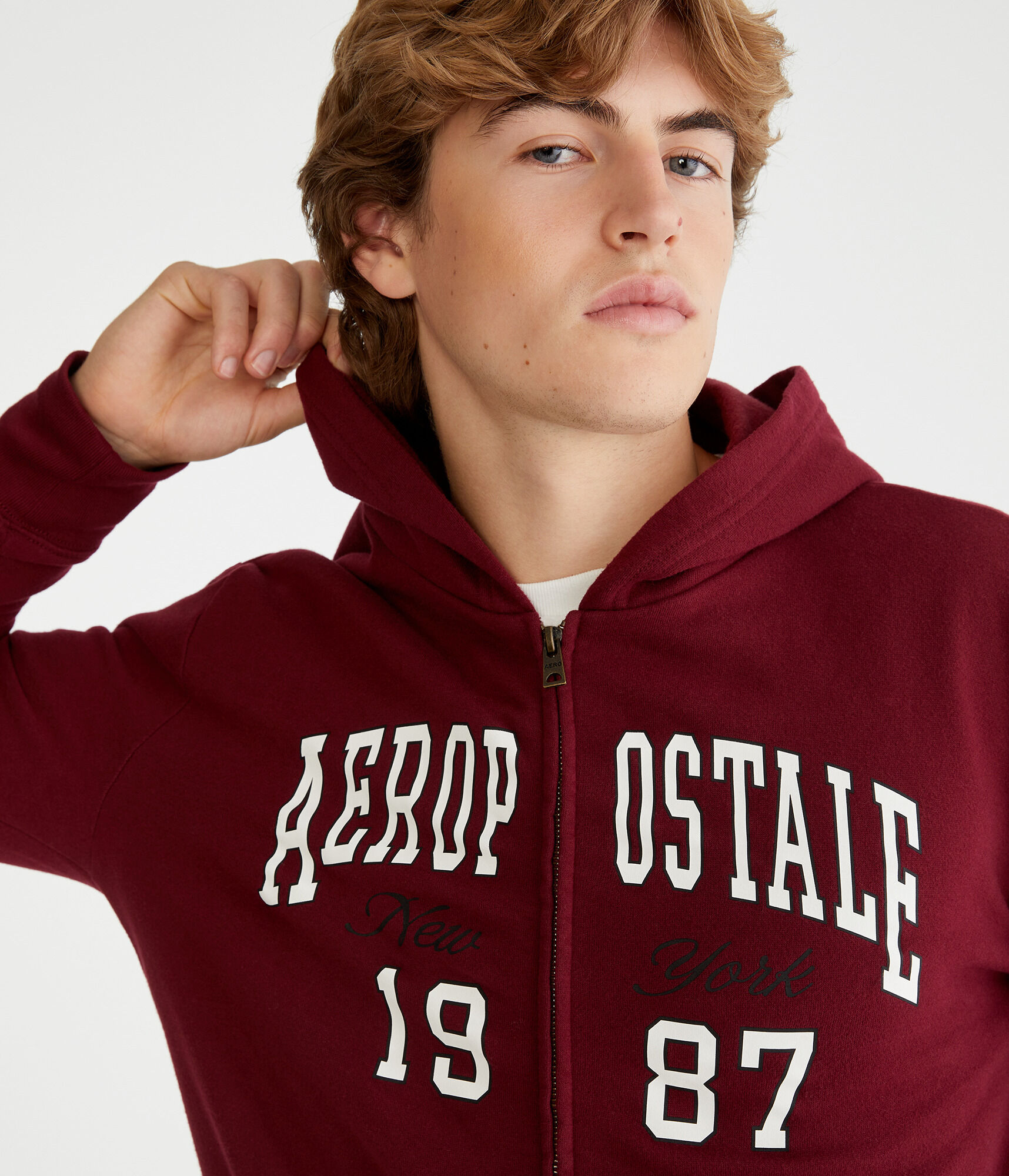 Aeropostale 1987 Full-Zip Hoodie