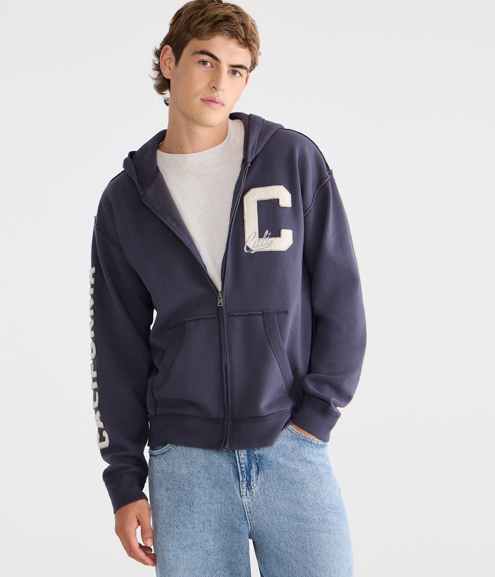 Cloud Soft California Boxy Full-Zip Hoodie