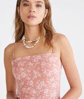 Floral Strapless Maxi Dress
