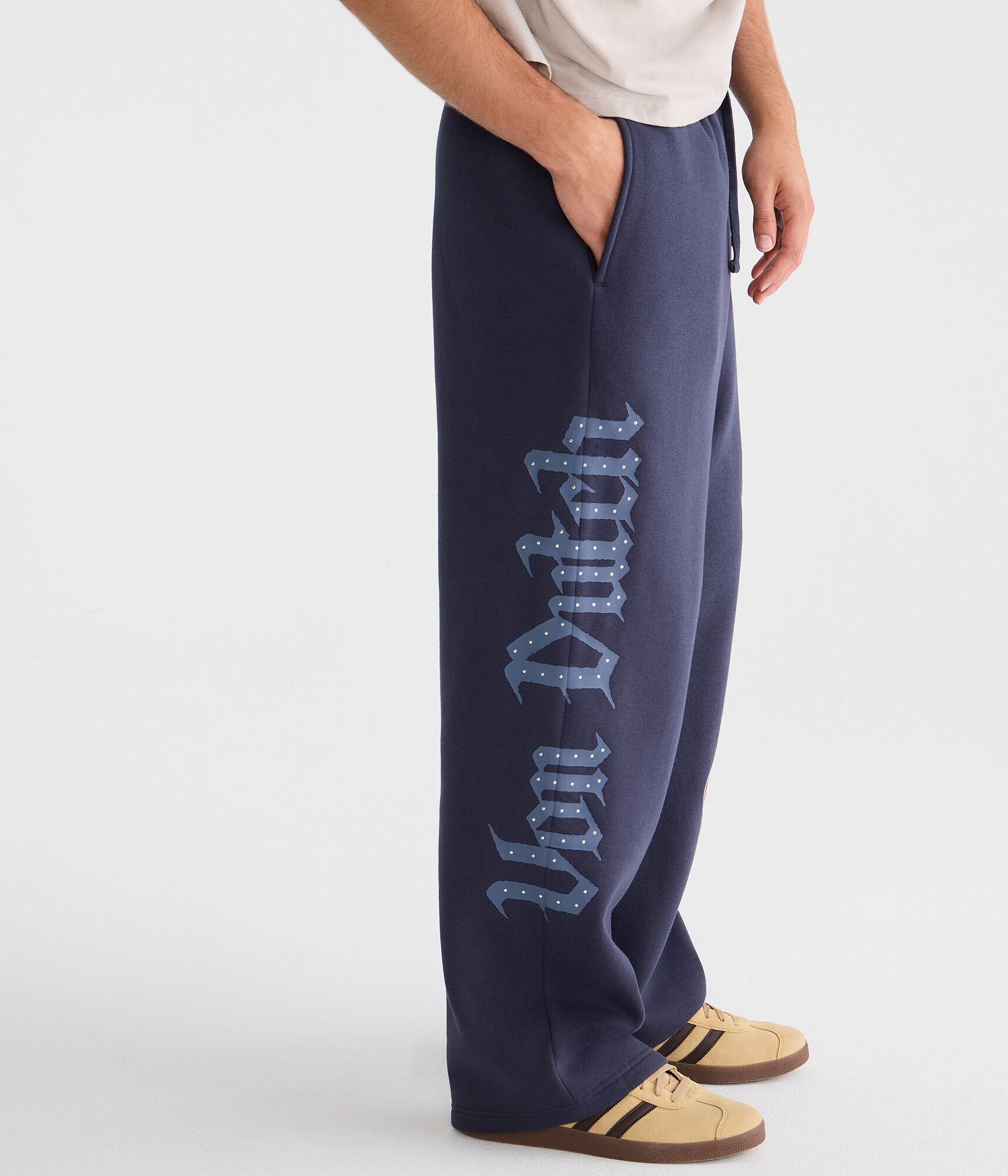 Von Dutch Patches Baggy Sweatpants