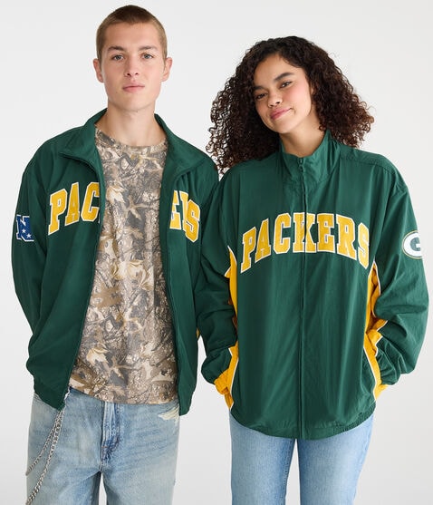 Green Bay Packers Full-Zip Track Jacket Green Bay Packers Full-Zip Track Jacket