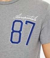 Aeropostale 87 Logo Appliqué Graphic Tee