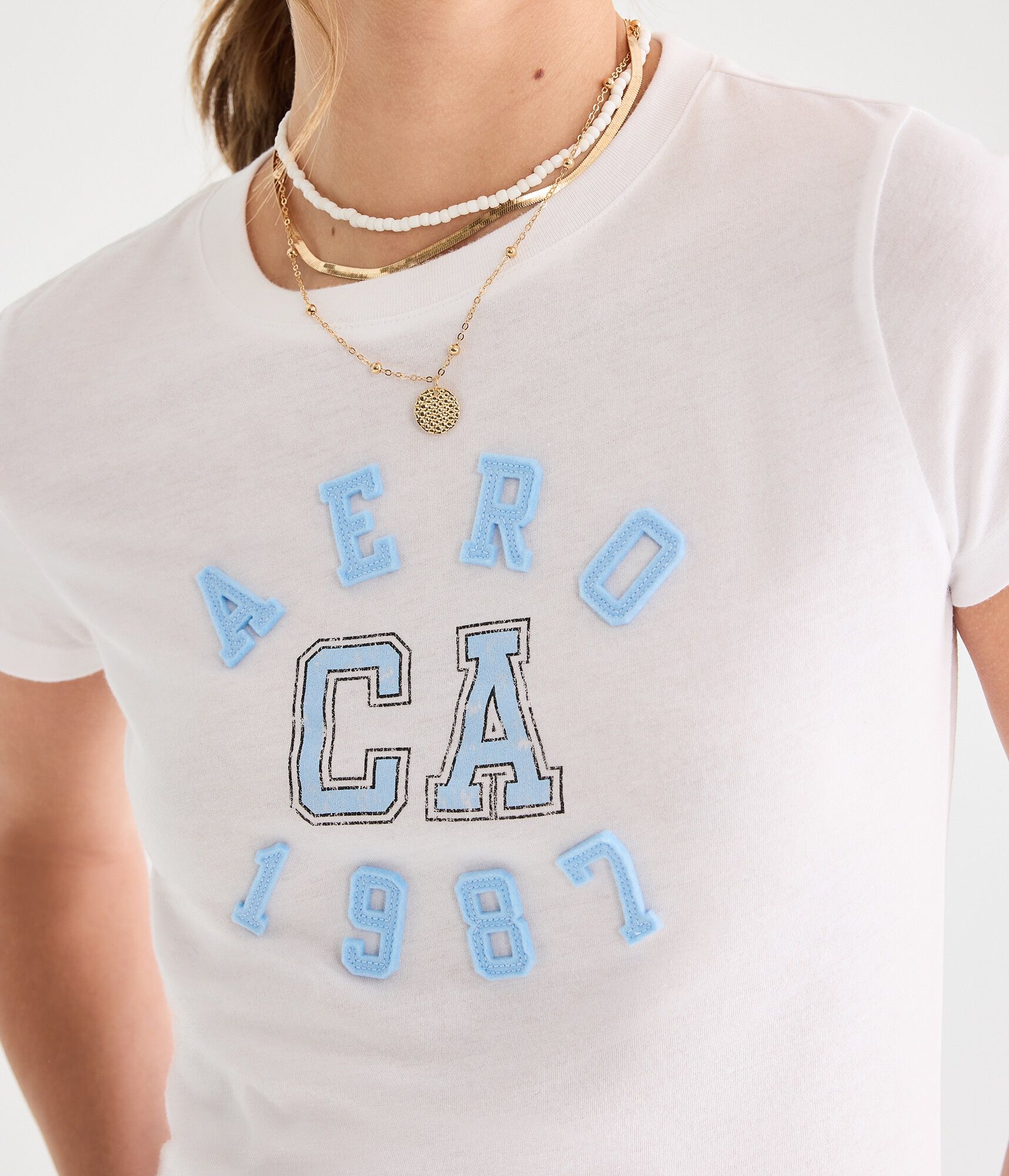 Aero CA 1987 Appliqu&eacute; Graphic Tee