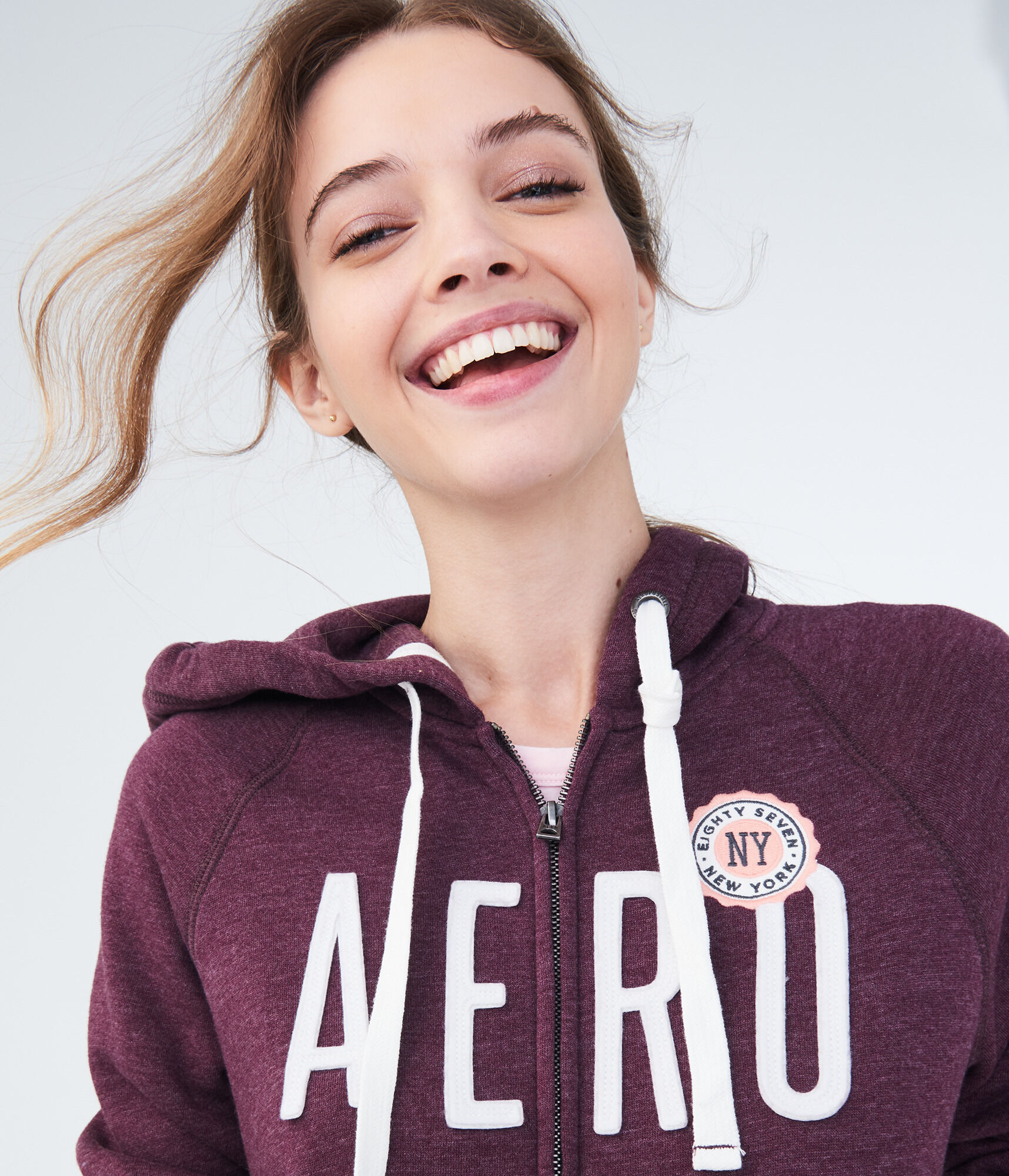 Aero Shield Zip-Front Hoodie