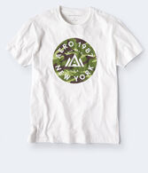 Aero 1987 Camo Circle Graphic Tee
