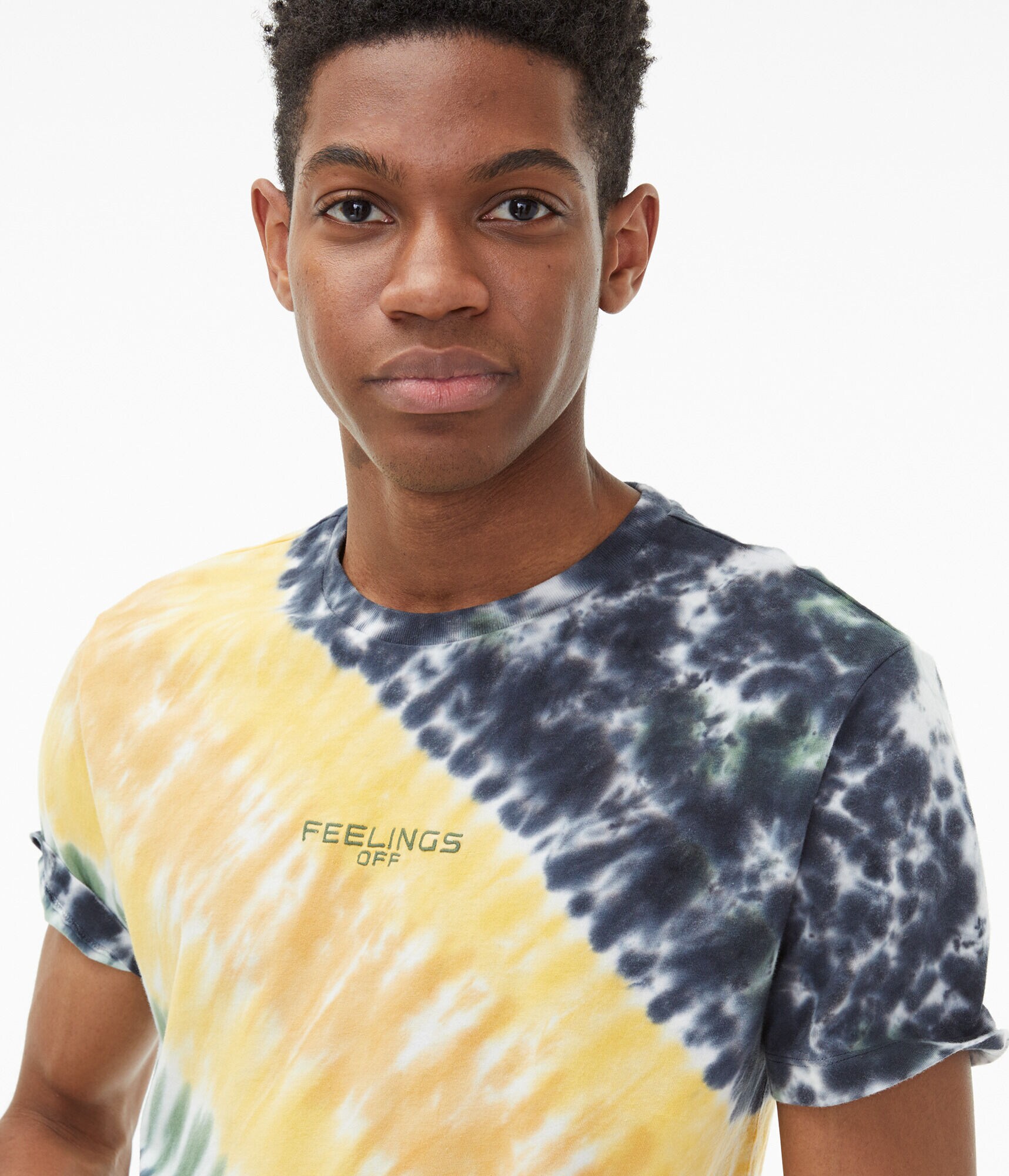 Feelings Off Tie-Dye Graphic Tee