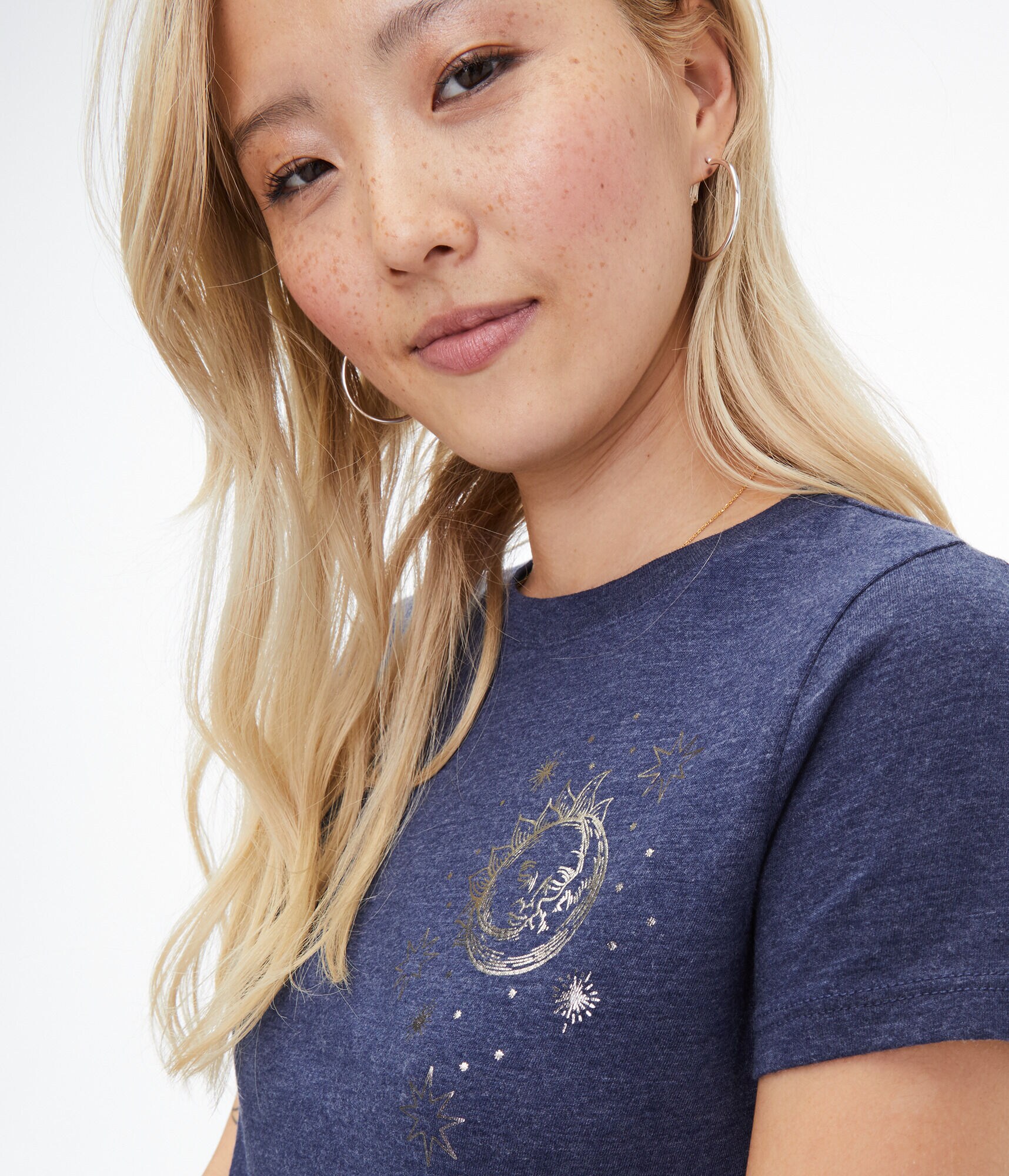 Sun Moon Stars Graphic Tee***