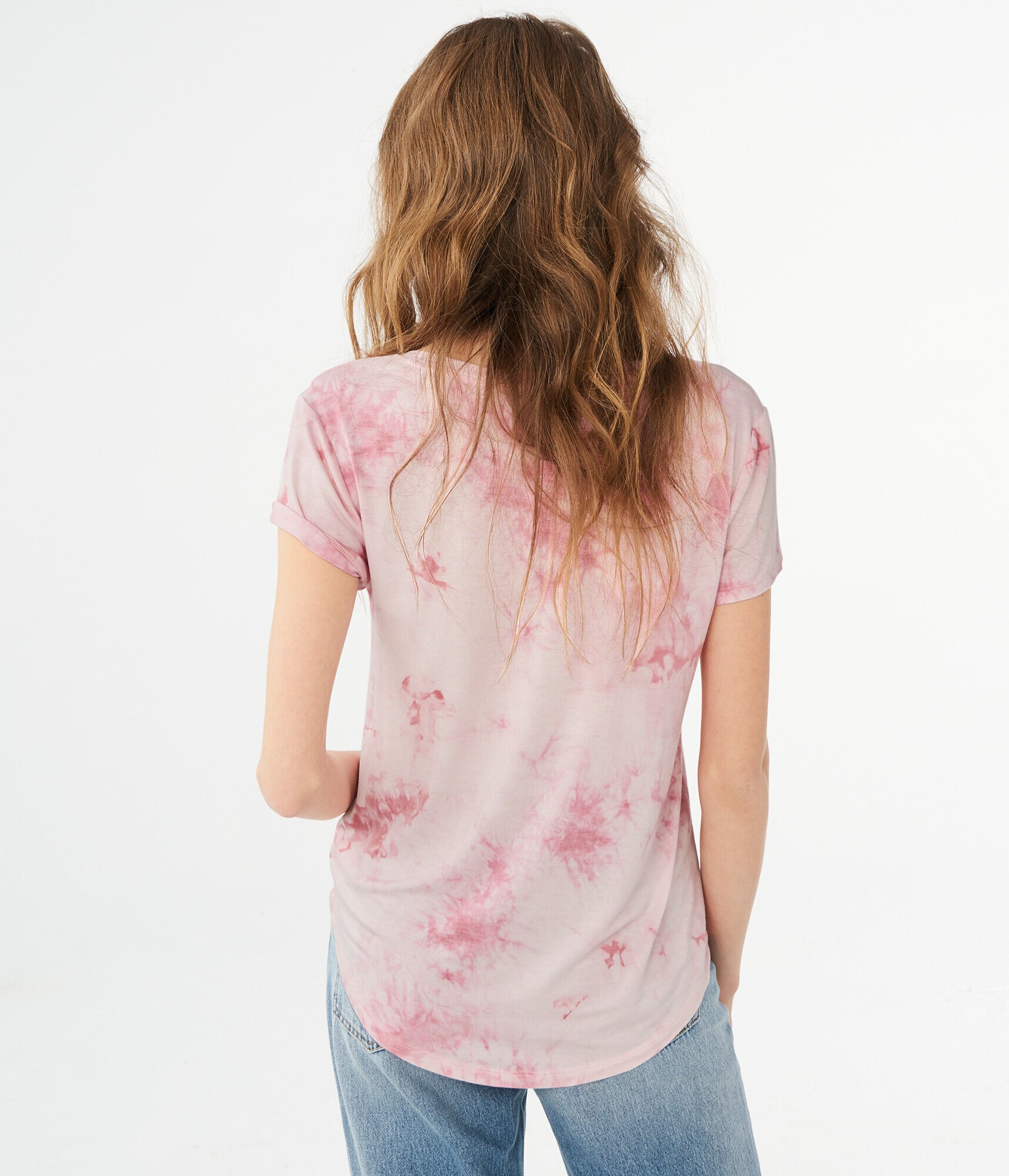 Seriously Soft Tie-Dye V-Neck Tee