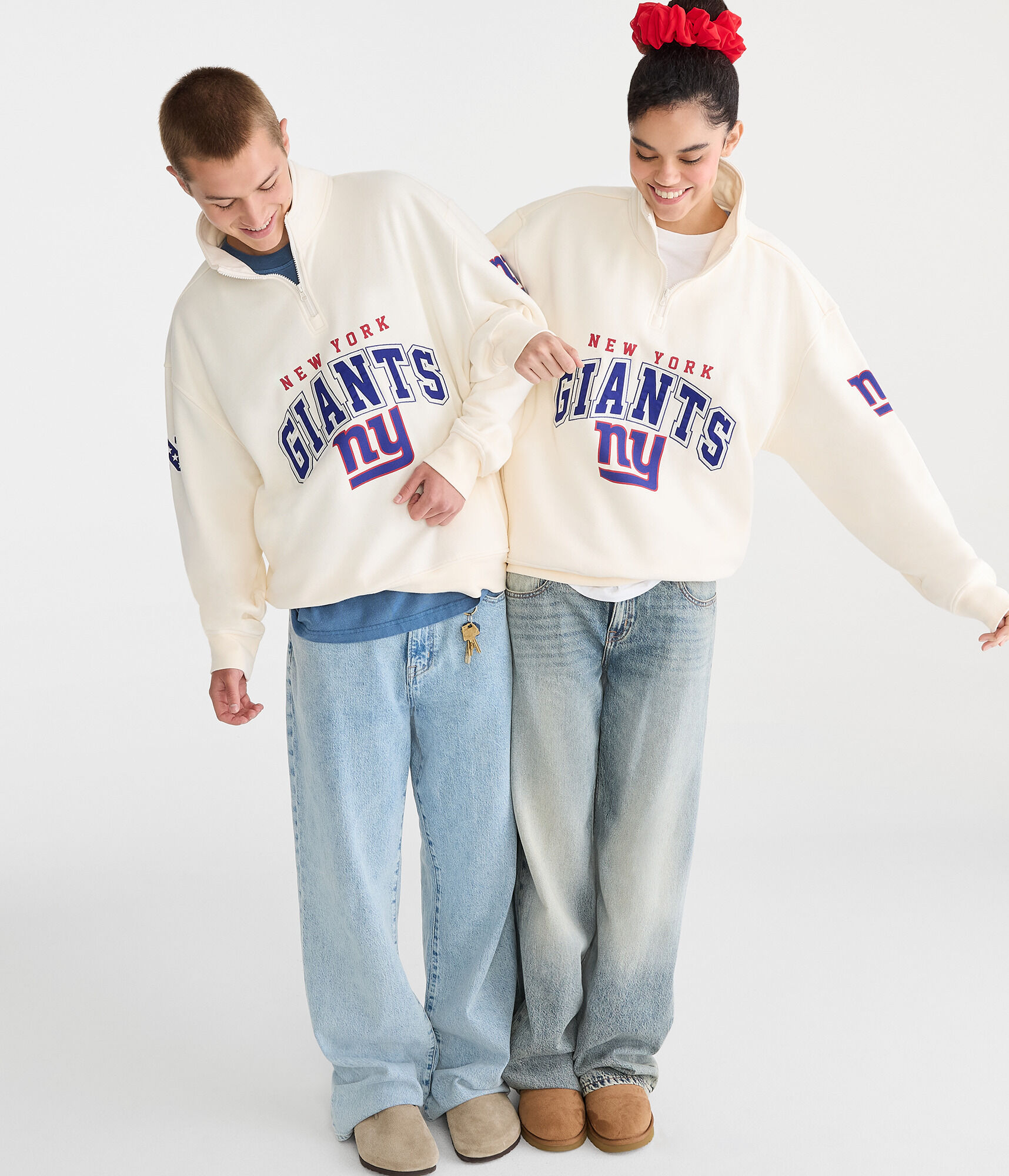 New York Giants Quarter-Zip Sweatshirt