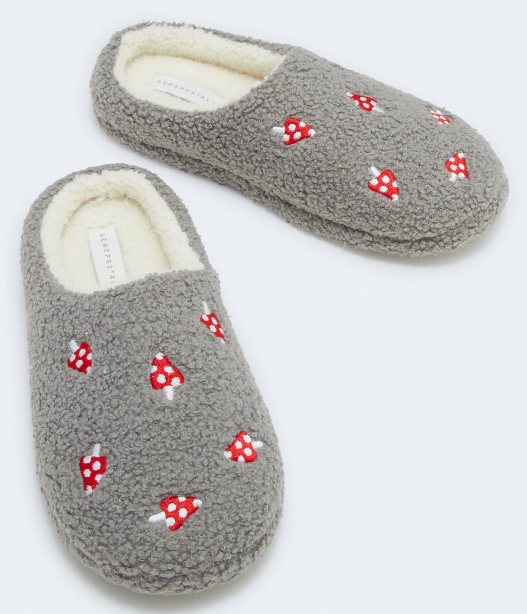 Mushrooms Fleece Scuff