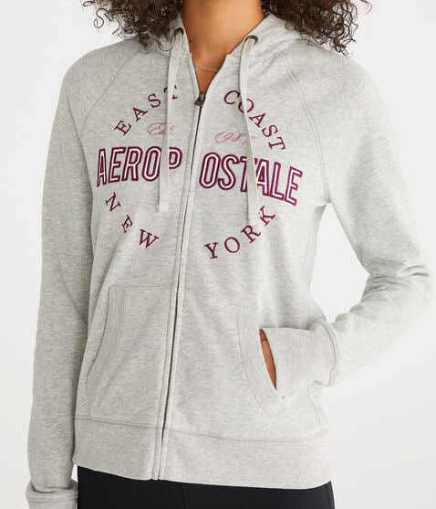 Aeropostale East Coast Full-Zip Hoodie