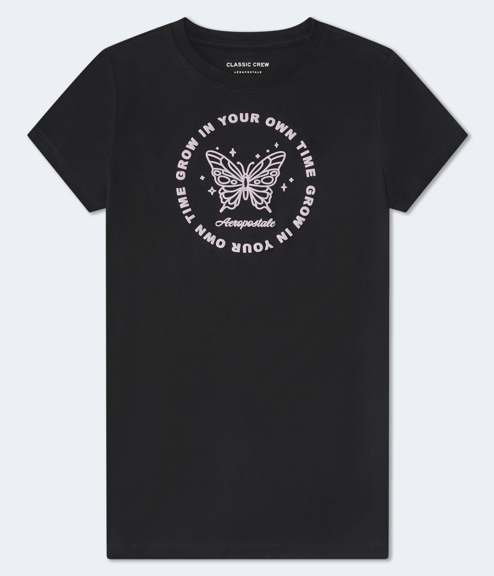 Aeropostale Circle Butterfly Graphic Tee