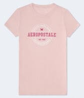 Aeropostale Circle Appliqué Graphic Tee