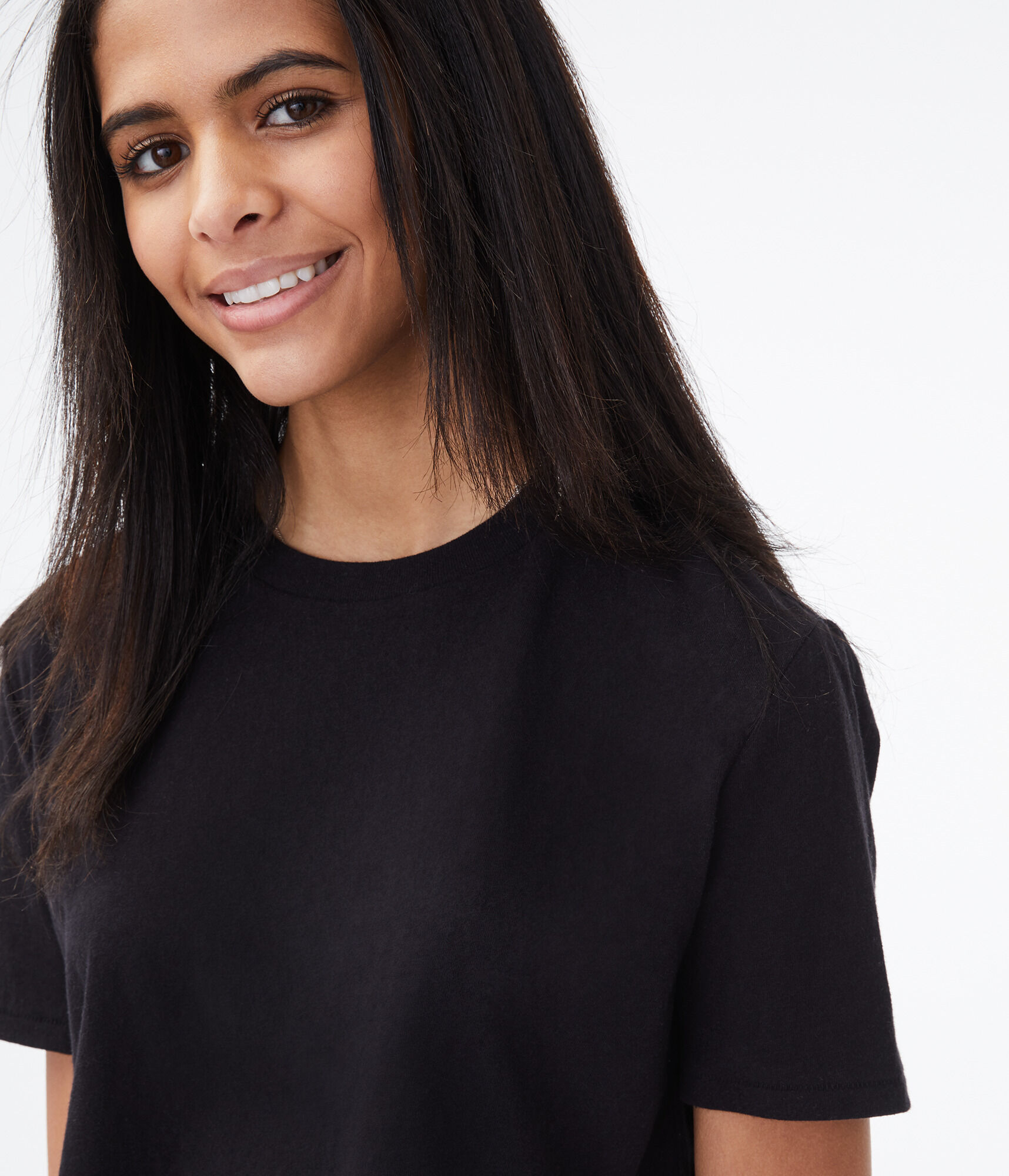 Classic Cropped Boxy Crew Tee