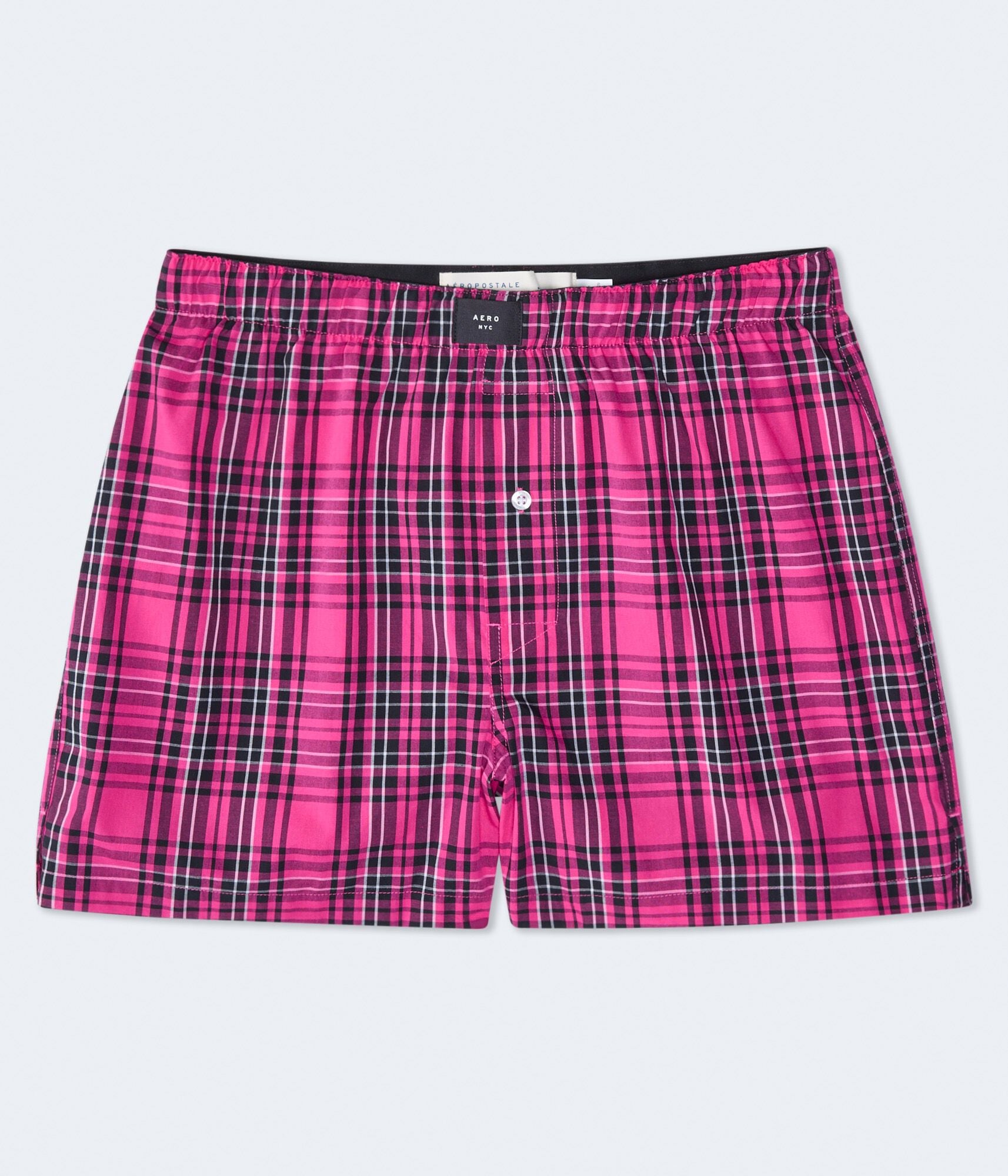 Plaid 4&amp;quot; Woven Boxers