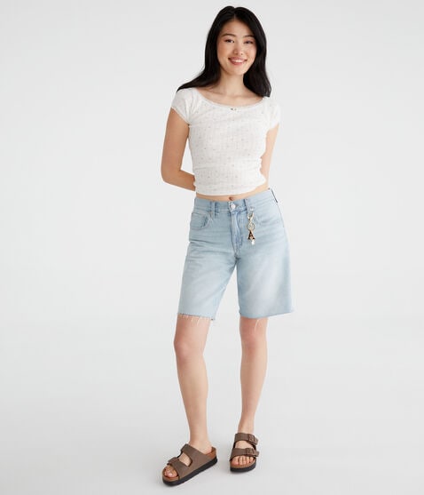 Low-Rise Bermuda Short Low-Rise Bermuda Short
