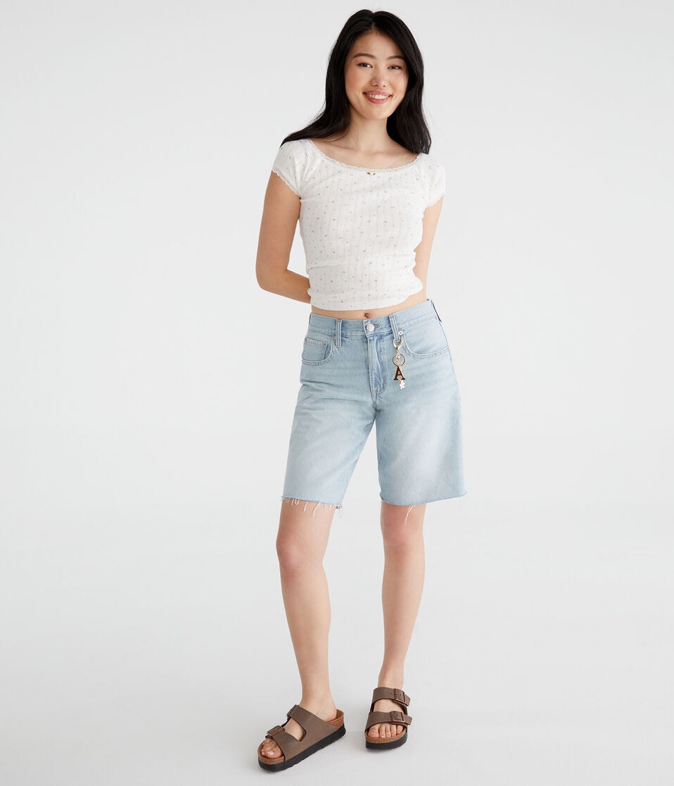 Low-Rise Bermuda Short