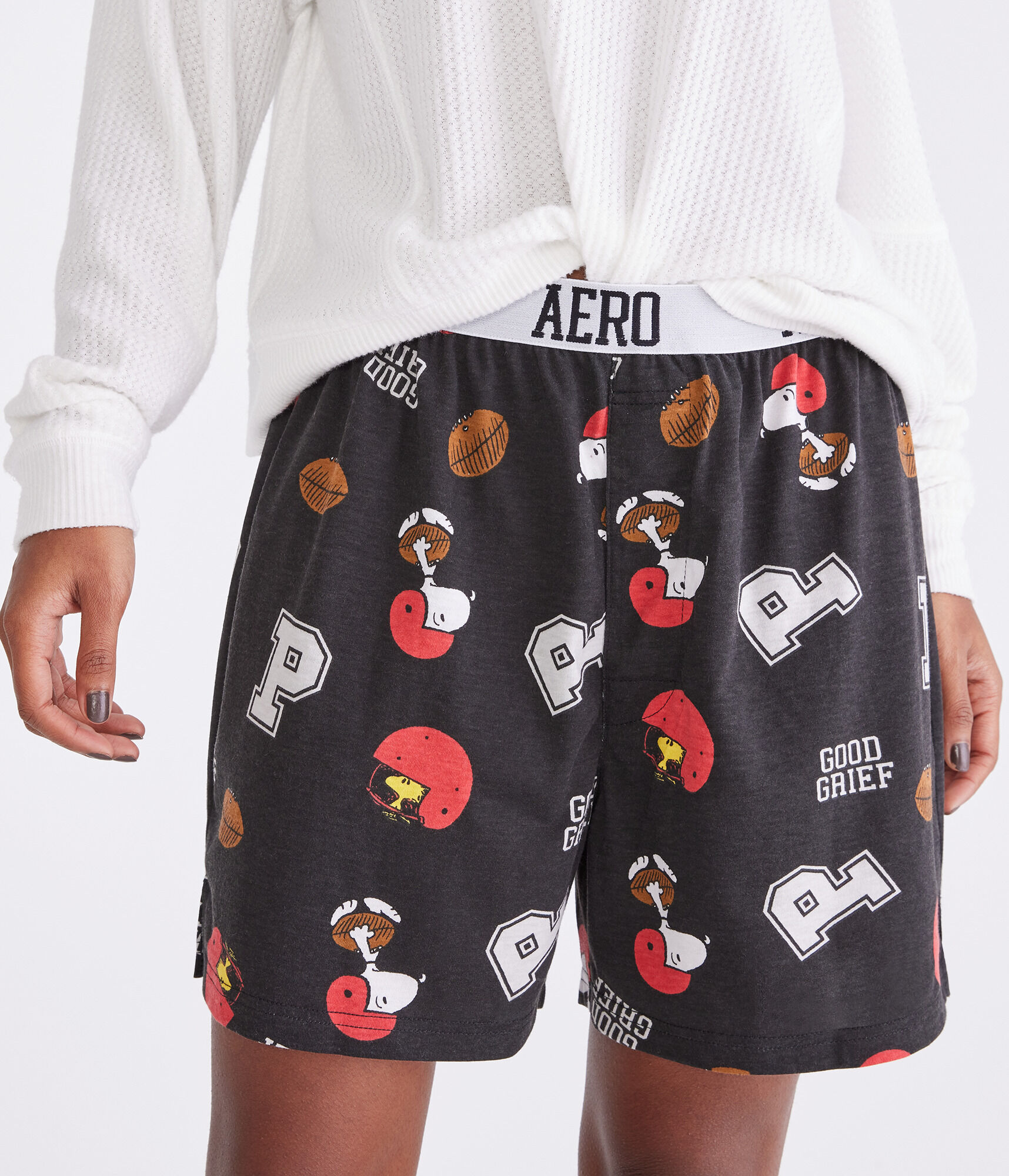 Peanuts® | Aéropostale Good Grief Knit Boxers