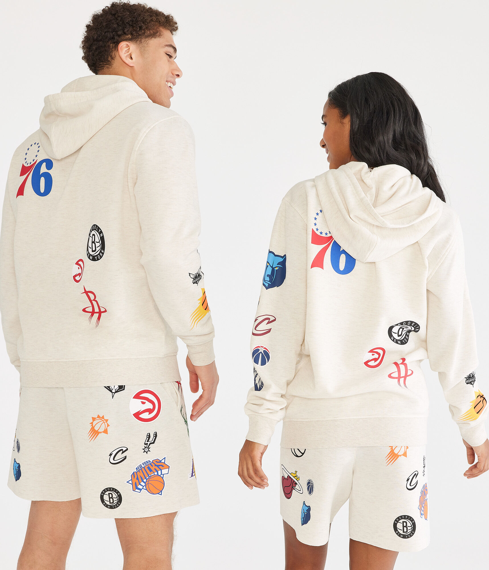 NBA Team Logos Pullover Hoodie
