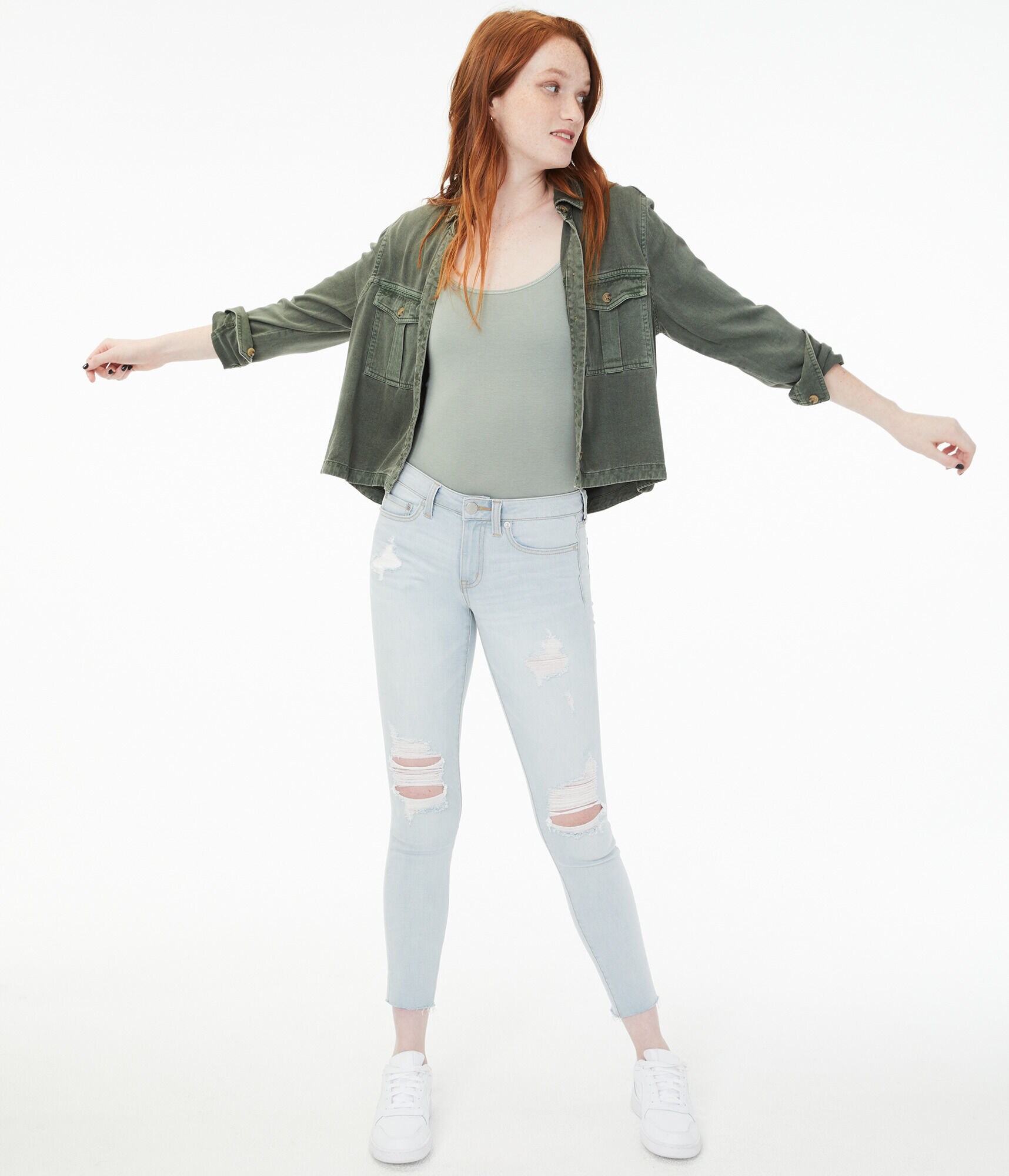 Flex Effects Low-Rise Cropped Jegging