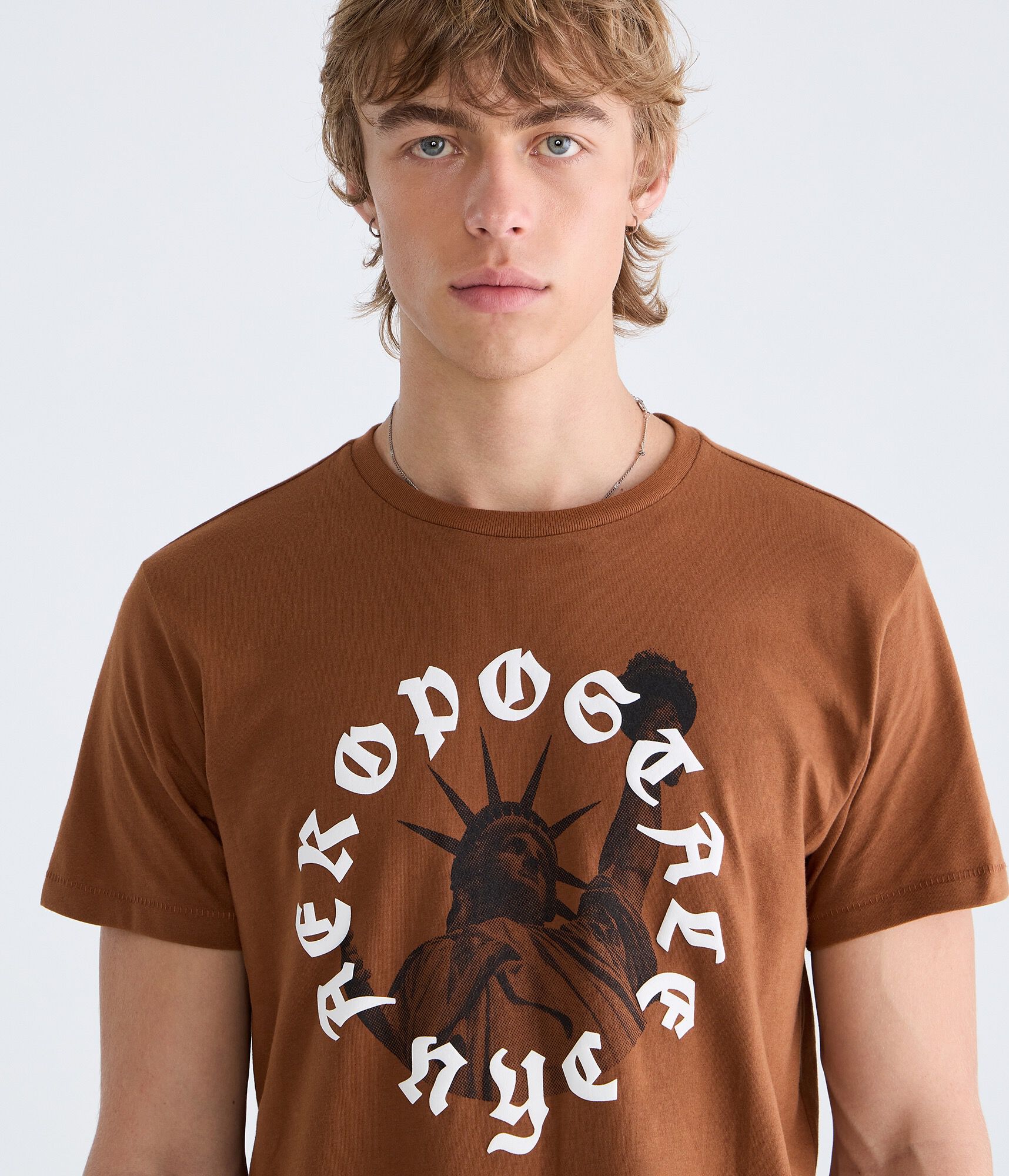Aeropostale Statue Of Liberty Graphic Tee