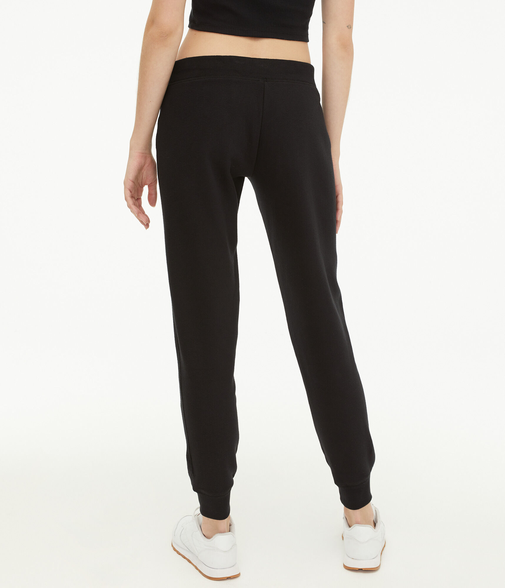 Floral Logo Letter Jogger Sweatpants