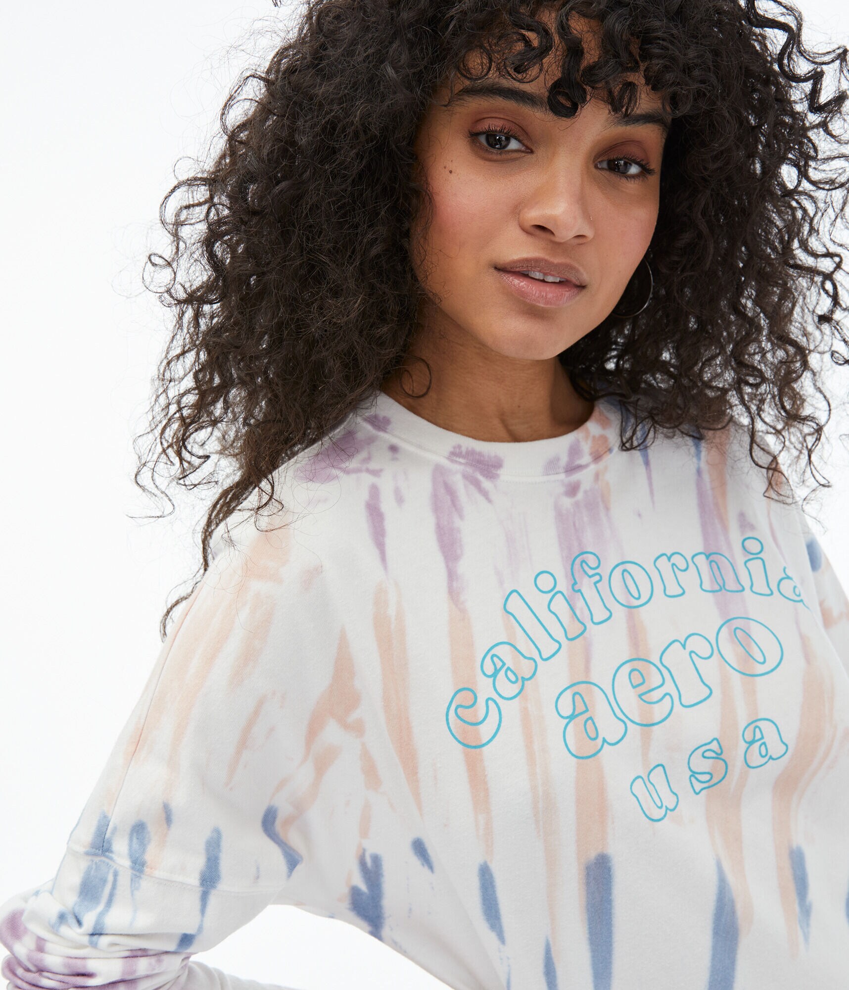 Long Sleeve Surf New York Oversized Graphic Tee
