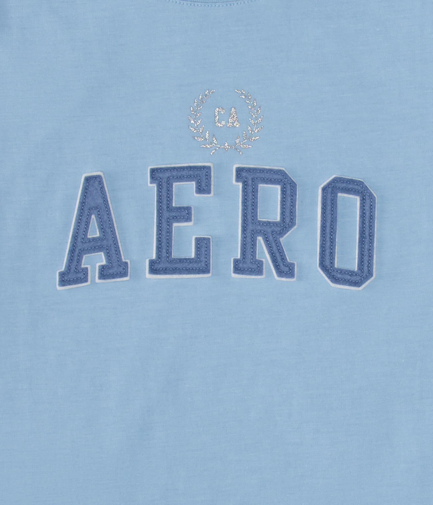 Aero Crest Appliqu&eacute; Graphic Tee