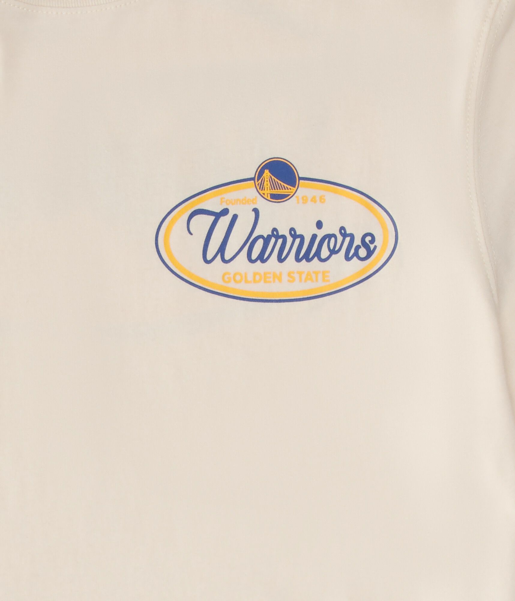 Golden State Warriors Oval Relaxed Graphic Tee